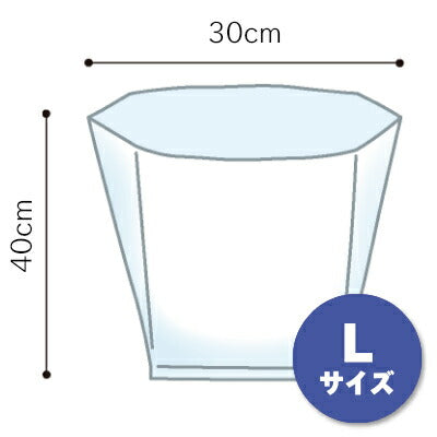 うんちが臭わない袋BOS箱型Lサイズ90枚入り【にっぽん津々浦々】