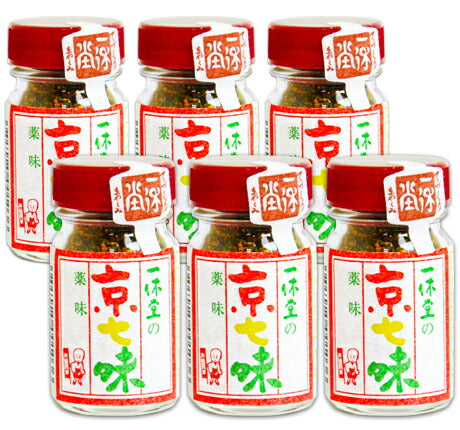 一休堂京七味袋入15g×6本【にっぽん津々浦々】