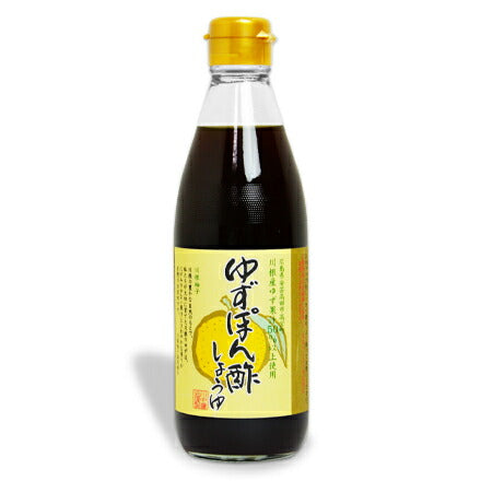 川中醤油ゆずぽん酢しょうゆ360ml【にっぽん津々浦々】