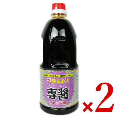 【SS限定！最大2000円OFFクーポン】藤安醸造ヒシク極あまくち専醤1L×2本