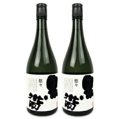 福光屋黒帯悠々特別純米720ml×2本