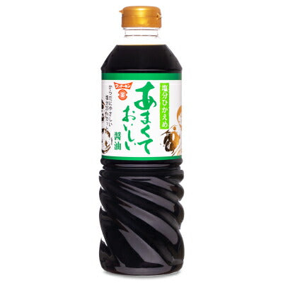 フンドーキン醤油あまくておいしい醤油塩分控えめ720ml