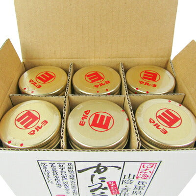 マルヨ食品紅ずわいかにみそ60g×6個セット瓶ケース販売