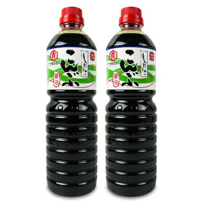 倉繁醸造知床こんぶしょうゆ1L