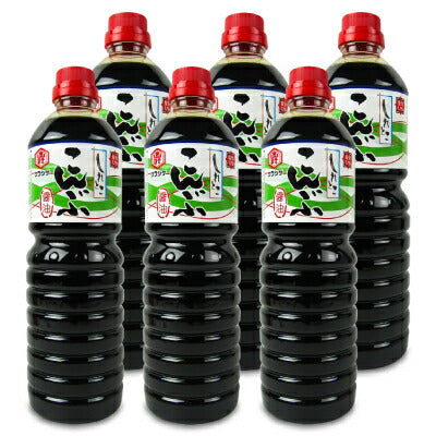 倉繁醸造知床こんぶしょうゆ1L