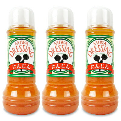 倉敷鉱泉倉敷味工房MIWADRESSINGにんじん280ml