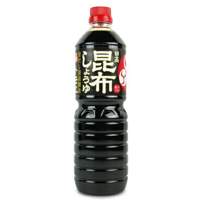 福山醸造トモエ日高昆布しょうゆ1Lペット