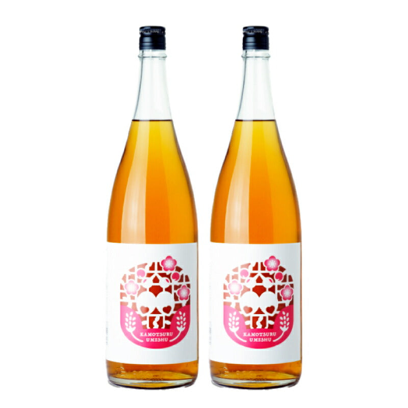 《送料無料》賀茂鶴酒造純米酒仕込み梅酒1800ml×2本《あす楽》