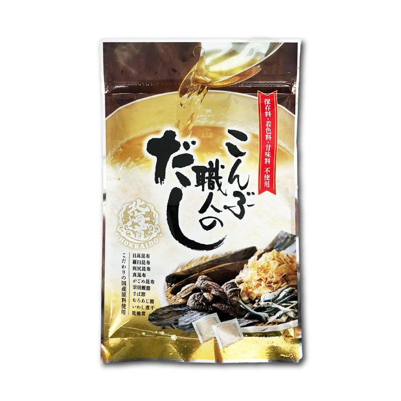 札幌食品サービス北海道こんぶ職人のだし8g×7p