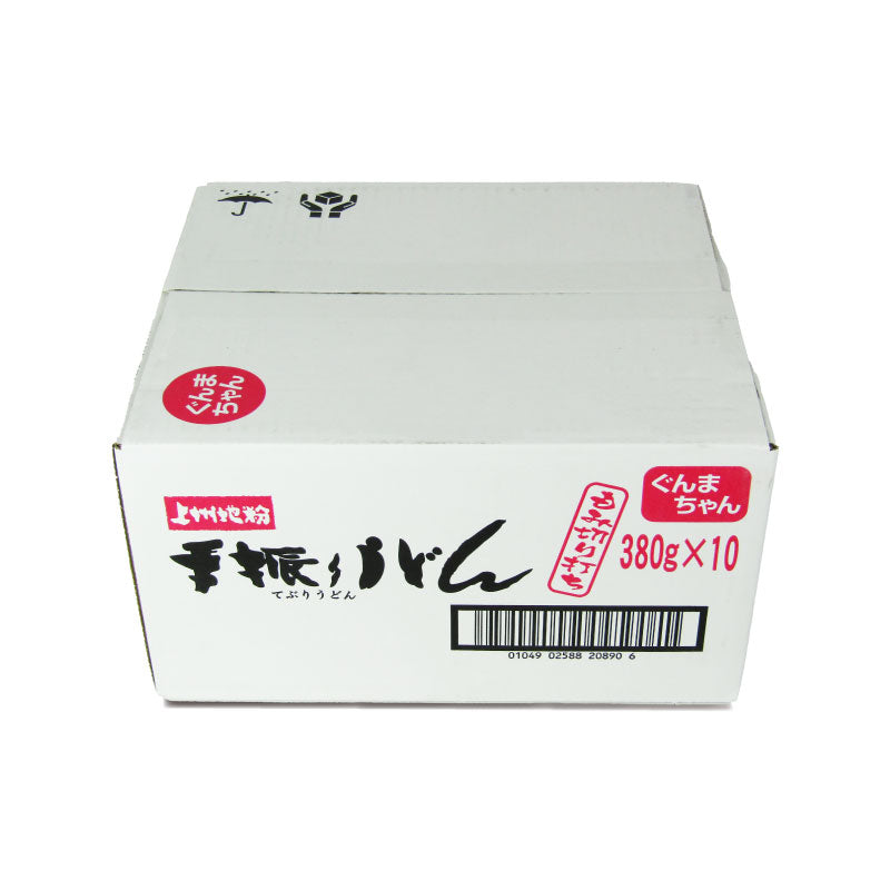 【マラソン限定!最大2000円OFFクーポン配布中!】星野物産上州地粉手振りうどん380g×10個ケース販売