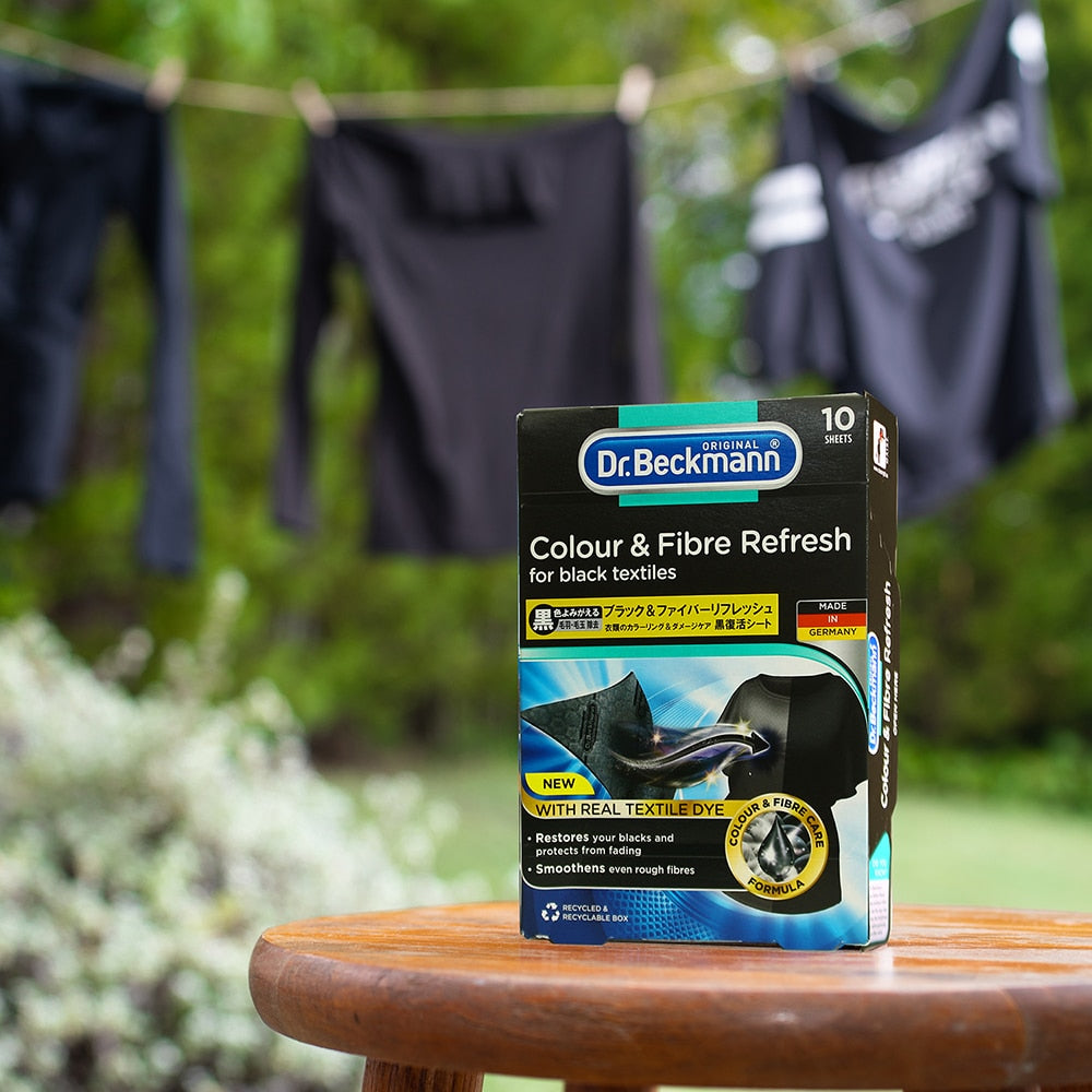 【月初め34時間限定!最大2000円OFFクーポン配布中!】《送料無料》Dr.Beckmannドクターベックマンブラック＆ファイバーリフレッシュ黒復活シート10枚