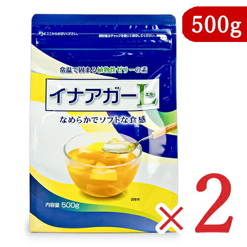 【マラソン限定！最大2000円OFFクーポン配布中！】かんてんぱぱイナアガーL500g×2袋伊那食品