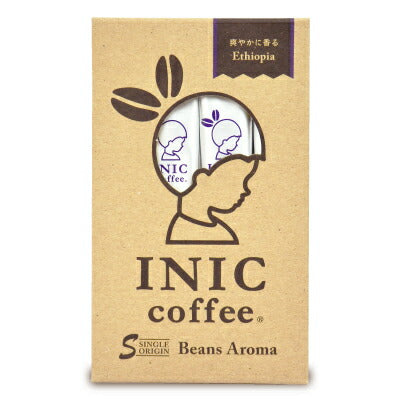 イニックコーヒーINICCOFFEEビーンズアロマエチオピア4g×12袋《あす楽》
