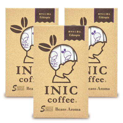 イニックコーヒー INIC COFFEE ビーンズアロマ エチオピア　4g×12袋 [パウダーフーズフォレスト]
