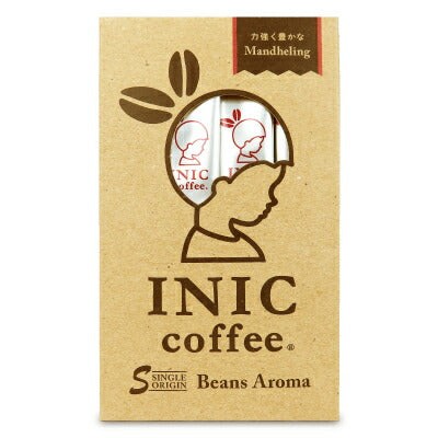 イニックコーヒーINICCOFFEEビーンズアロママンデリン4g×12本《あす楽》