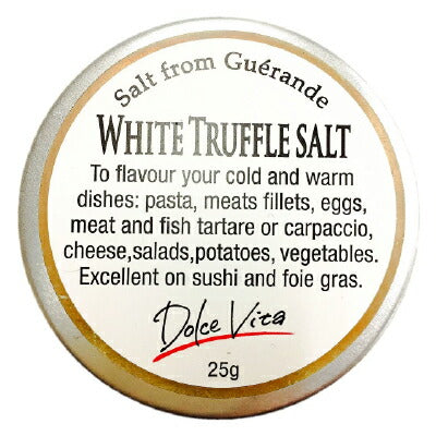 白トリュフソルト25g［TartufLanghe］【ホワイトレストラン高級塩イタリア隠し味ジャパンソルト】