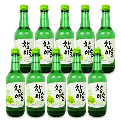 JINRO眞露(真露)チャミスルマスカット360ml