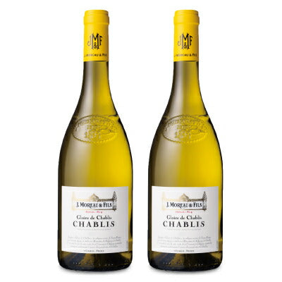 《送料無料》Jモローシャブリ750ml［お酒］×2本