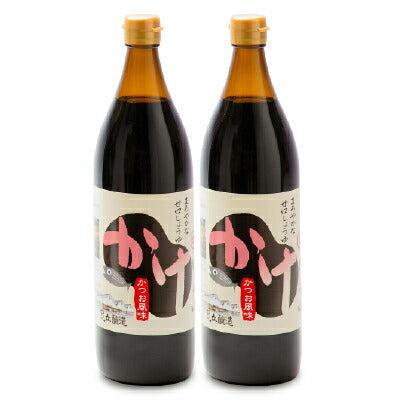足立醸造かけしょうゆかつお風味900ml《あす楽》