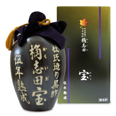 《送料無料》福山黒酢桷志田宝伍年熟成1000ml