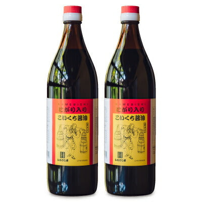 かめびしにがり入りこいくち醤油900ml【本醸造濃口醤油しょうゆかめびし醤油かめびし屋香川】【にっぽん津々浦々】