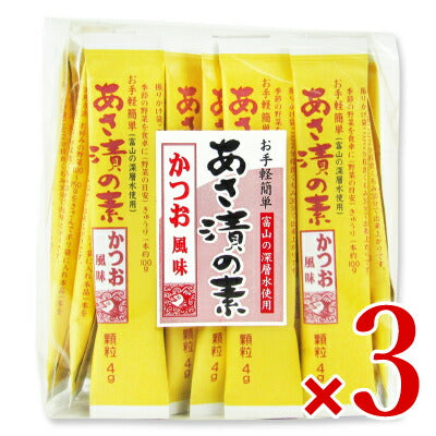 かね七あさ漬の素かつお風味120g[4g×30本]