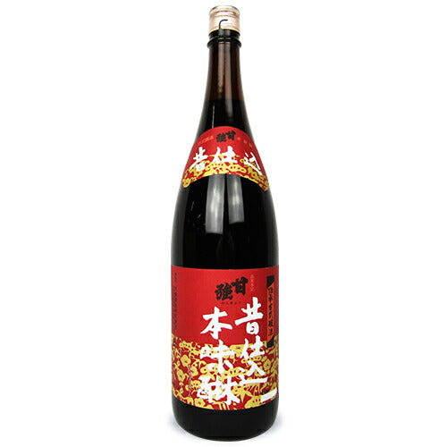 甘強酒造昔仕込本みりん1800ml瓶