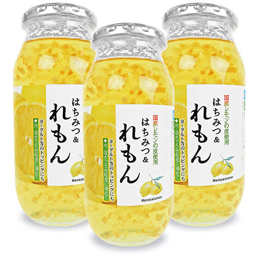 《送料無料》加藤美蜂園本舗はちみつ&れもん810g×3瓶セット《あす楽》