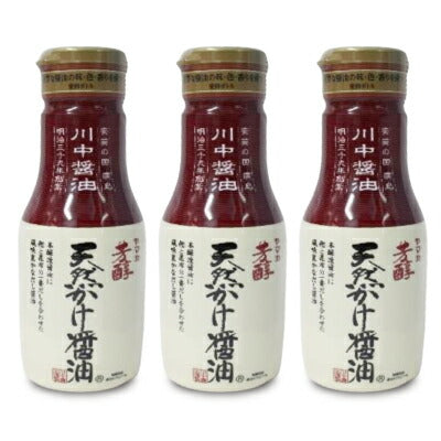川中醤油芳醇天然かけ醤油ボトル200ml
