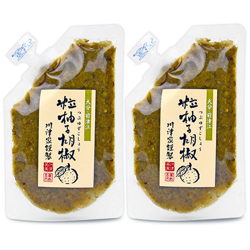 ゆずこしょう 川津食品 粒柚子胡椒 (青) 100g 川津家謹製 – にっぽん津々浦々｜本店