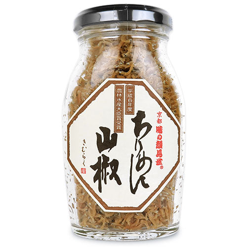 木村九商店味の顔見世ちりめん山椒80g瓶《あす楽》