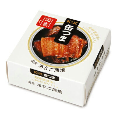 K&K缶つま国内産あなご蒲焼80g【缶つま缶詰KKあなご穴子アナゴ蒲焼きつまみ】