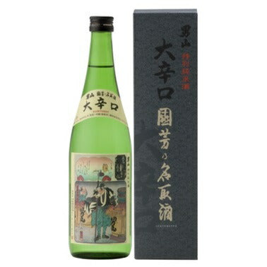 男山国芳乃名取酒（化粧箱入り）720ml【にっぽん津々浦々】