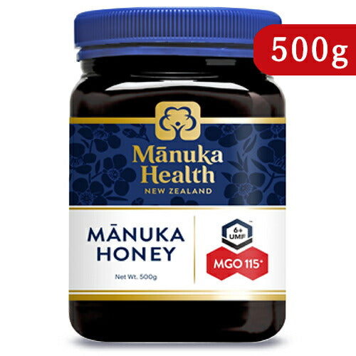 《送料無料》富永貿易マヌカヘルスマヌカハニーMGO115+/UMF6+500g正規輸入品