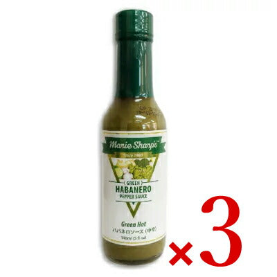 マリーシャープスハバネロソースグリーンホット（中辛）148ml【にっぽん津々浦々】