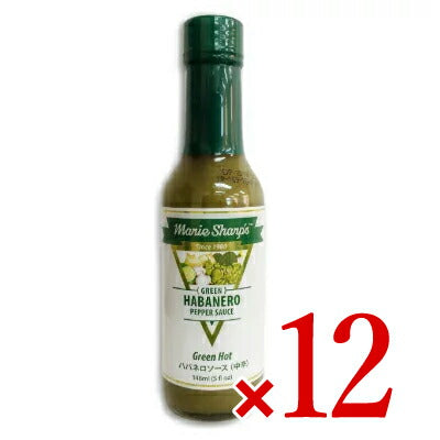 マリーシャープスハバネロソースグリーンホット（中辛）148ml【にっぽん津々浦々】