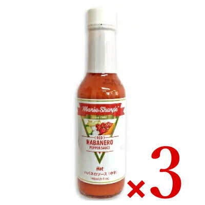 マリーシャープスハバネロソースホット（中辛）148ml［オリジナル］【にっぽん津々浦々】