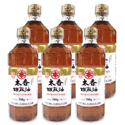 【24時間限定!!食フェスクーポン配布中!!】竹本油脂マルホン太香胡麻油700g