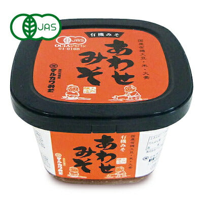 【マラソン限定！最大2000円OFFクーポン！】マルカワみそ有機みそあわせみそ有機JAS認証600g