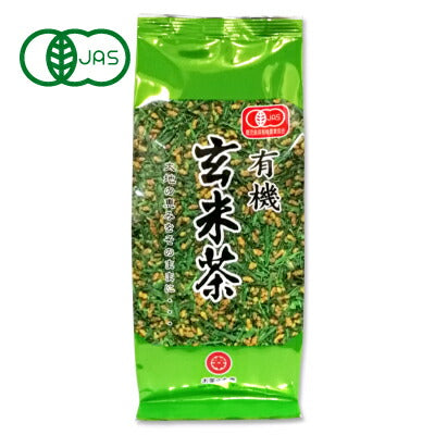 お茶の丸幸有機玄米茶200g
