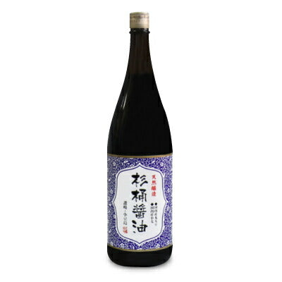天然醸造杉桶醤油1800ml純正食品マルシマ《あす楽》
