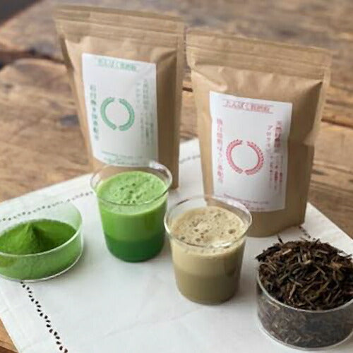 【スーパーSALE限定クーポン発行中！】《送料無料》丸安茶業抹茶プロテイン+ほうじ茶プロテイン900g各1個