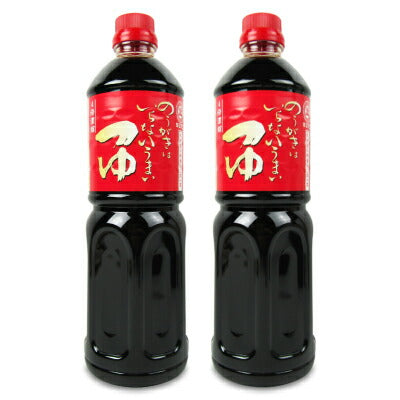 ミエマン醤油西村商店のうがきはいらないうまいつゆ1L