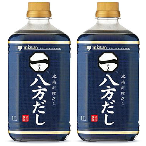 《送料無料》ミツカン八方だし1L×2本セット