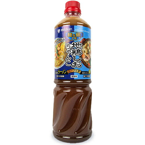 ミツカン麺&鍋大陸地鶏しおちゃんこスープの素業務用1180g