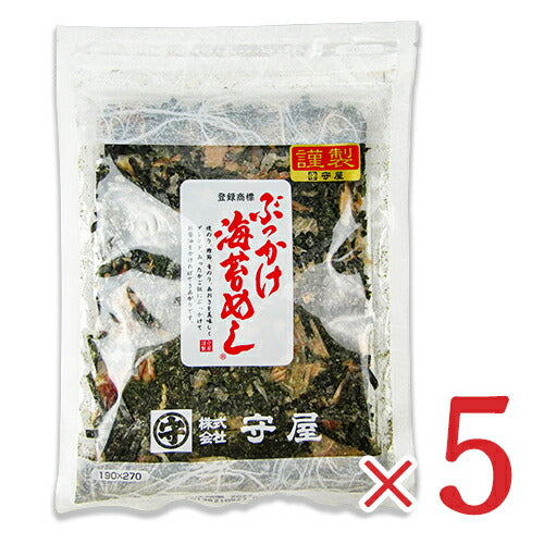 【マラソン限定！最大2,000円OFFクーポン配布中！】《メール便選択可》守屋ぶっかけのりめし22g×5袋