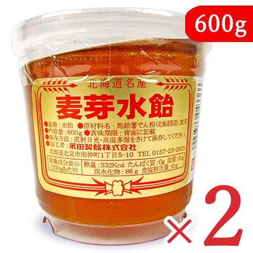 永田製飴麦芽水飴600g×2個