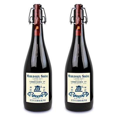 《送料無料》直源醤油丸大豆醤油もろみの雫720ml×2個