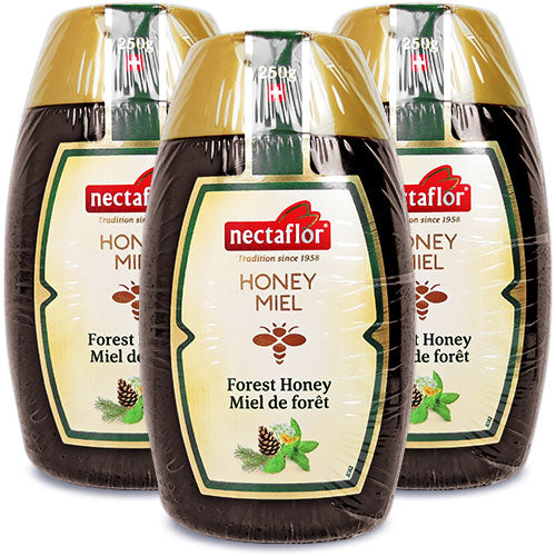 《送料無料》ネクタフローはちみつ森250g×3本セット