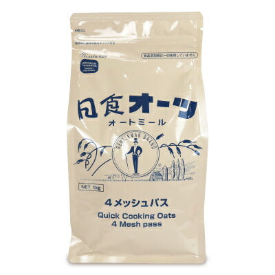 日本食品製造日食オーツ4メッシュオートミール1kg《あす楽》
